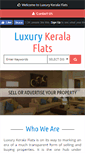 Mobile Screenshot of luxurykeralaflats.com